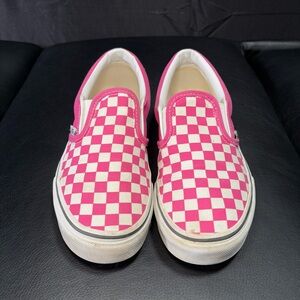 Vans Checkered Slip Ons